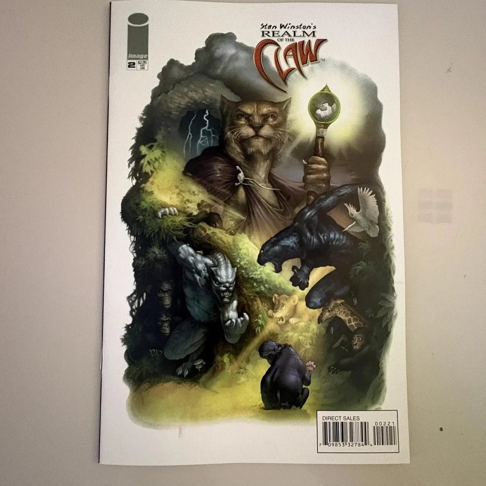 Stan Winston Mutant Earth & Realm Of The Claw #2 Image Lot 2 2002 Fantasy